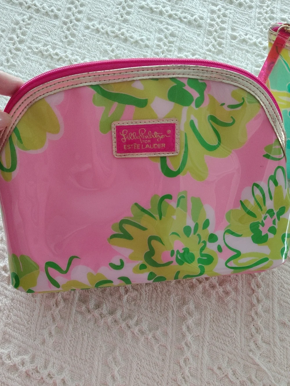 Lilly Pulitzer X Estee Lauder Cosmetics Bags Bundle